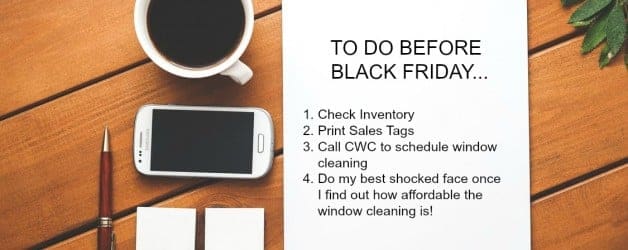 Black Friday, not Black Windows