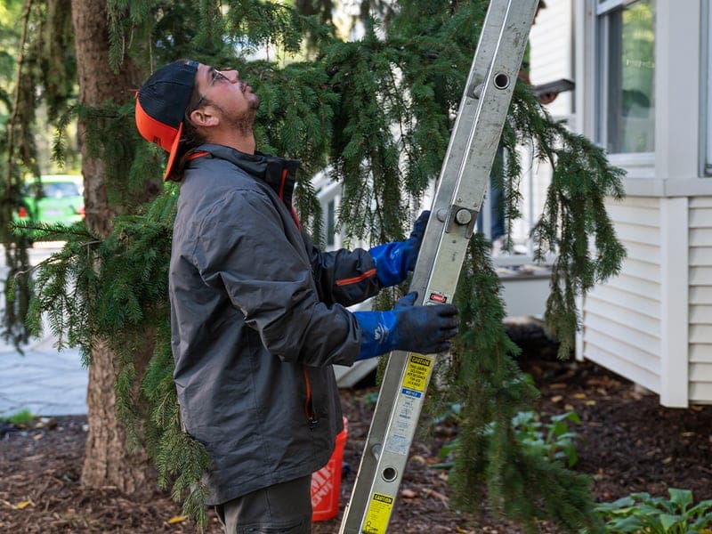 The dangers of gutter cleaning